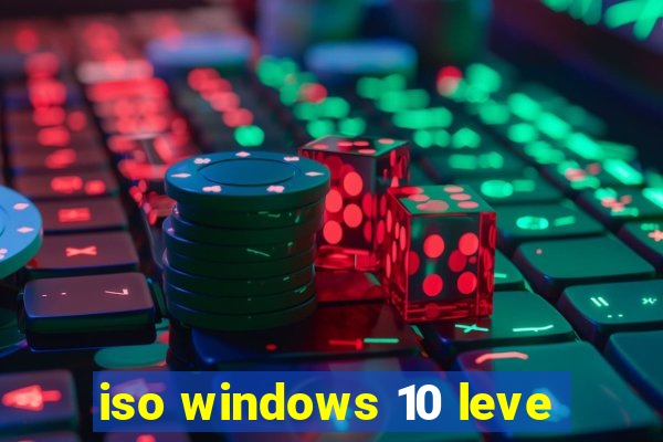 iso windows 10 leve